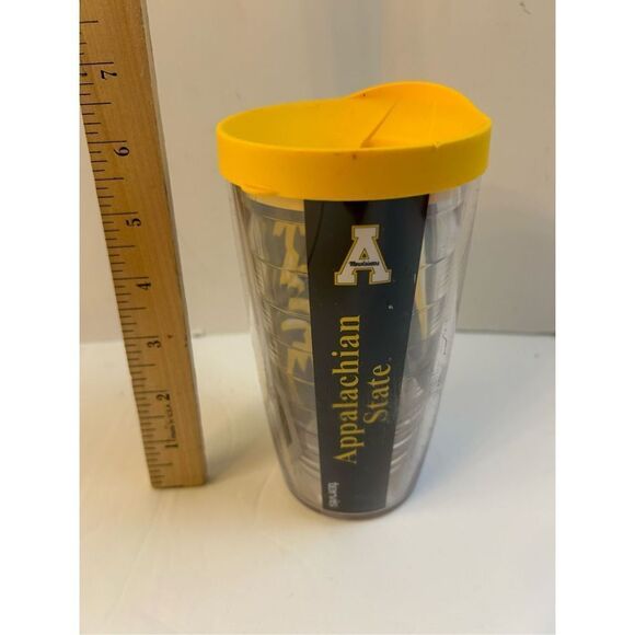 Tervis Appalachian mug black yellow 16 oz with lid - Picture 2 of 3